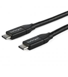 Cable usb tipo c startech 1m - macho - macho - negro