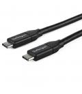 Cable usb tipo c startech 1m - macho - macho - negro