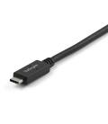 Cable usb tipo c a usb tipo a startech 1m - macho - macho - negro