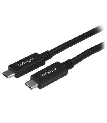 Cable usb tipo c startech 1m - macho - macho - negro