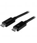 Cable usb tipo c startech 1m - macho - macho - negro