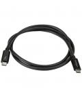 Cable usb tipo c startech 1m - macho - macho - negro