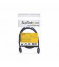 Cable usb tipo c startech 1m - macho - macho - negro