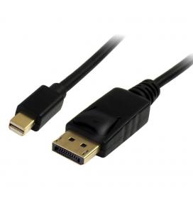 Cable mini dp a displayport startech 1m - macho - macho - negro
