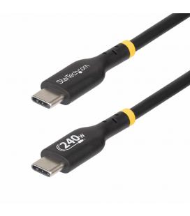 Cable ubs tipo c startech 1m - macho - macho - negro