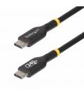 Cable ubs tipo c startech 1m - macho - macho - negro