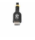 Cable ubs tipo c startech 1m - macho - macho - negro
