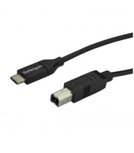 Cable usb tipo c a usb tipo b startech 2m - macho - macho - negro