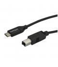 Cable usb tipo c a usb tipo b startech 2m - macho - macho - negro