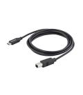 Cable usb tipo c a usb tipo b startech 2m - macho - macho - negro