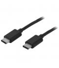 Cable usb tipo c startech 2m - macho - macho - negro