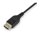 Cable displayport startech 2m - macho - macho - negro