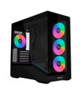 Caja ordenador gaming lian li vector v150 atx argb cristal templado negro