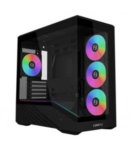 Caja ordenador gaming lian li vector v100r mini matx argb cristal templado negra