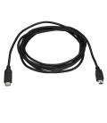 Cable usb tipo c a mini usb tipo b startech 2m - macho - macho - negro