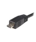 Cable micro usb tipo b a usb tipo a startech 2m - macho - macho - negro