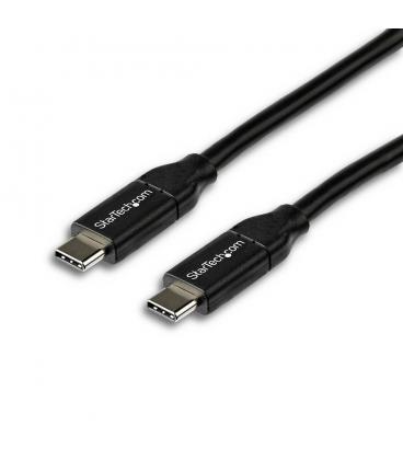 Cable usb tipo c startech 2m - macho - macho - negro