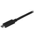 Cable usb tipo c startech 2m - macho - macho - negro