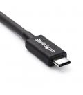 Cable usb tipo c startech 2m - macho - macho - negro
