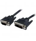 Cable dvi - d a vga startech 2m - macho - macho - negro
