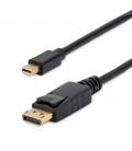 Cable mini dp a displayport startech 2m - macho - macho - negro
