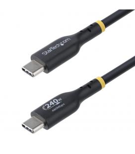 Cable usb tipo c startech 2m - macho - macho - negro