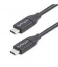 Cable usb tipo c startech 3m - macho - macho - negro