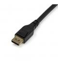 Cable displayport 8k startech 3m - macho - macho - negro