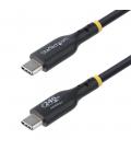 Cable usb tipo c startech 3m - macho - macho - negro