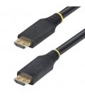 Cable hdmi 4k con agarre startech 15m - macho - macho - negro
