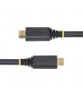 Cable hdmi 4k con agarre startech 15m - macho - macho - negro