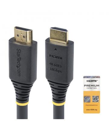 Cable hdmi 4k startech 7m - macho - macho - negro