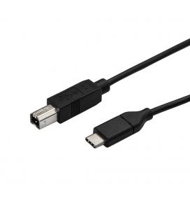 Cable usb tipo c a usb tipo b startech 0.5m - macho - macho - negro