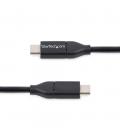 Cable usb tipo c startech 0.5m - macho - macho - negro