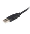 Cable usb tipo c a usb tipo a startech 0.5m - macho - macho - negro