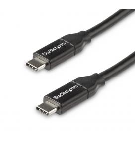 Cable usb tipo c startech 0.5m - macho - macho - negro