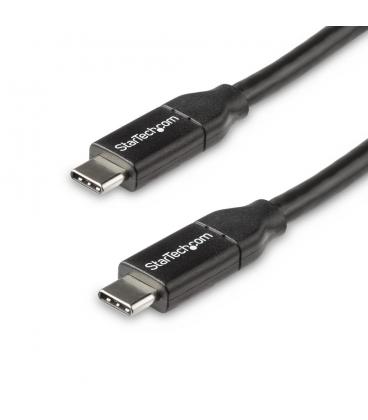 Cable usb tipo c startech 0.5m - macho - macho - negro