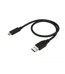 Cable usb tipo c a usb tipo a startech 0.5m - macho - macho - negro