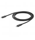 Cable usb tipo c startech 0.5m - macho - macho - negro