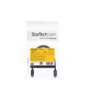Cable usb tipo c startech 0.5m - macho - macho - negro