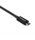 Cable usb tipo c startech 0.8m - macho - macho - negro