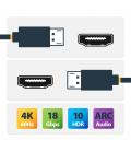 Adaptador hdmi startech macho - hembra