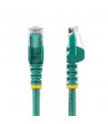 Cable de red startech latiguillo rj45 utp cat6 3m verde