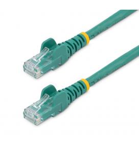 Cable de red startech latiguillo rj45 utp cat6 5m verde