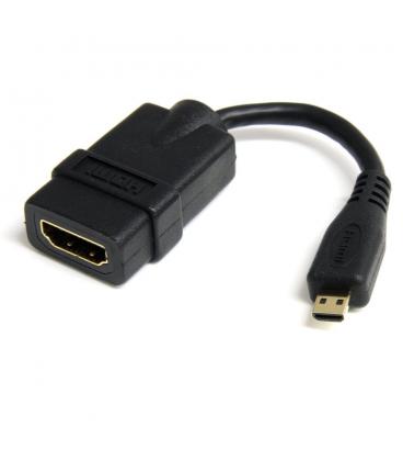 Cable micro hdmi a hdmi startech macho - hembra - negro