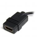 Cable micro hdmi a hdmi startech macho - hembra - negro