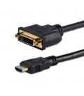 Cable hdmi a dvi - d startech 0.20m - macho - hembra - negro