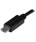 Cable micro usb startech 0.20m - macho - macho - negro