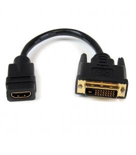 Cable dvi - d a hdmi startech 0.20m - macho - hembra - negro