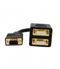 Cable vga startech 0.3m - macho - hembra - negro